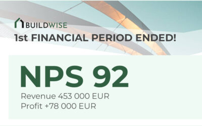 The first financial year is now in the can!