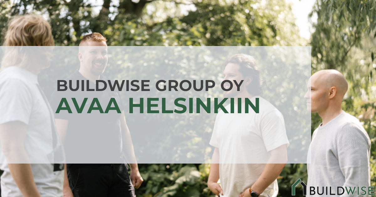Buildwise avaa toimipisteen Helsinkiin
