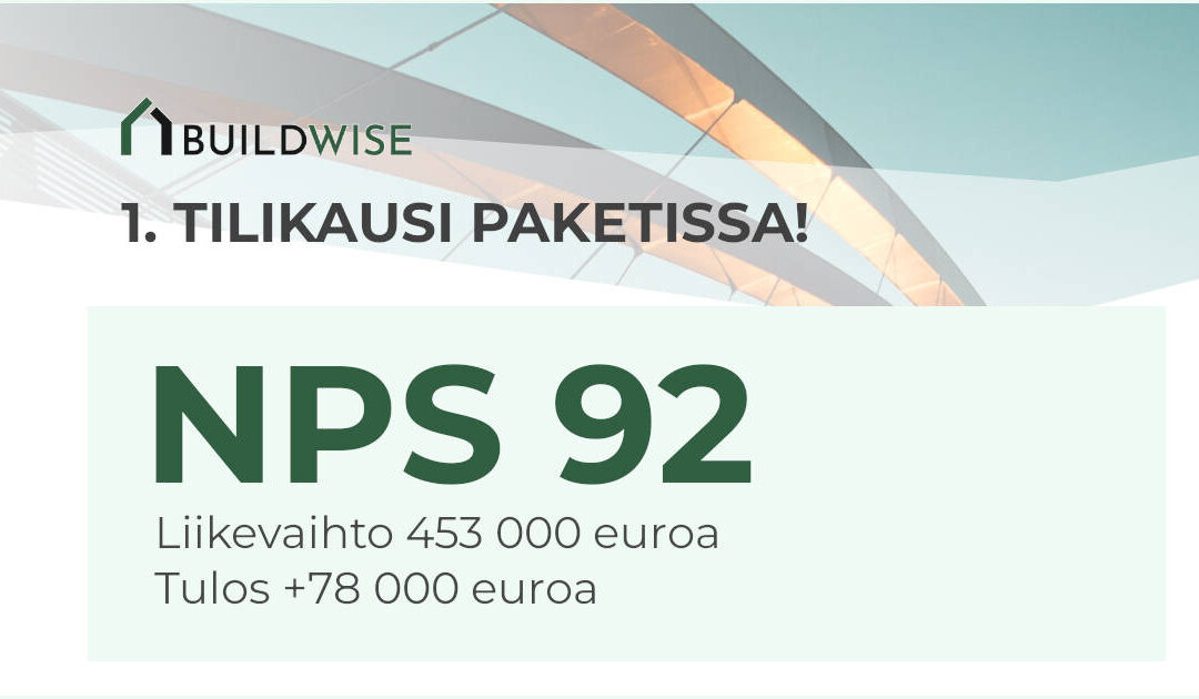 Ensimmäinen tilikausi on nyt purkissa!